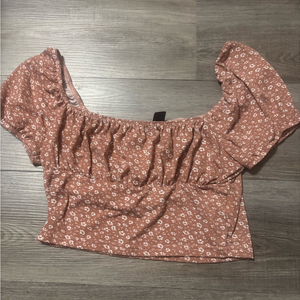 Floral Pink Women's Top